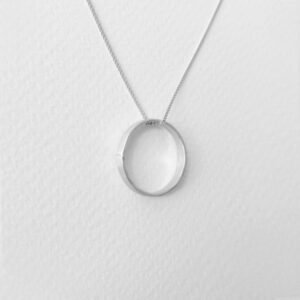 Kam ring pendant silver