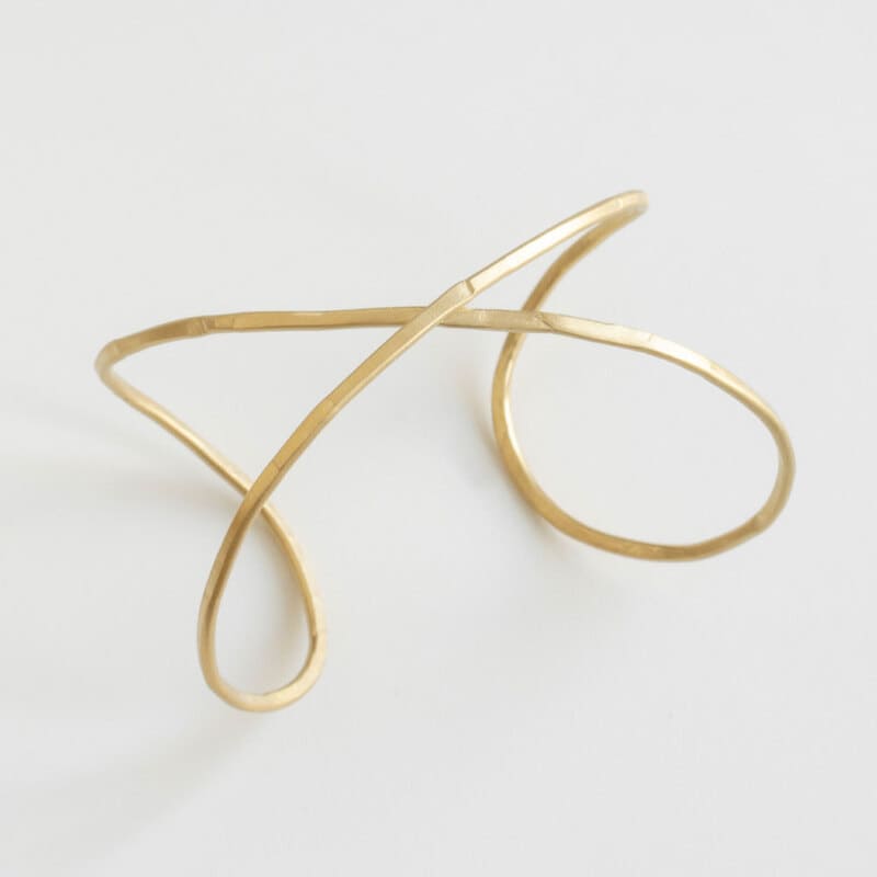 A-Kind-of-Magic-Cross-Infinite-Bangle-Gold A Kind of Magic Cross Infinite Bangle Gold