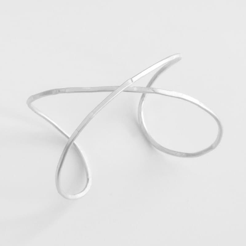 A-Kind-of-Magic-Cross-Infinite-Bangle-Silver A Kind of Magic Cross Infinite Bangle Silver