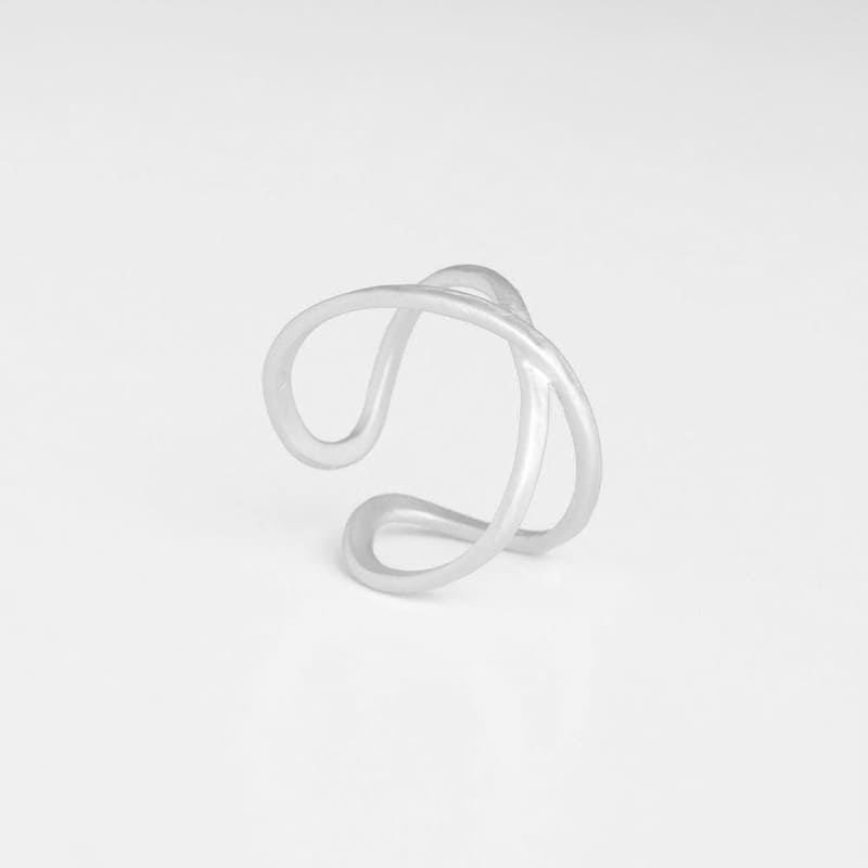 A-Kind-of-Magic-Cross-Infinite-Ring-Silver A Kind of Magic Cross Infinite Ring Silver