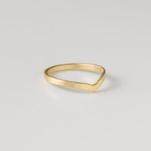 A kind of magic wonderwoman simple ring gold