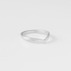 A kind of magic wonderwoman simple ring silver