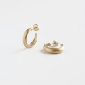 Bea Hoop Earrings Gold