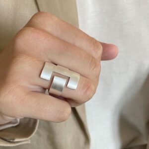 Ce Ring Silver Lady