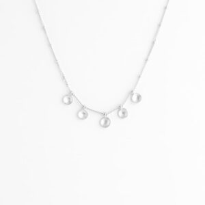 Five Tinny Pendant Silver