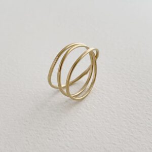 Gala Triple Ring Gold