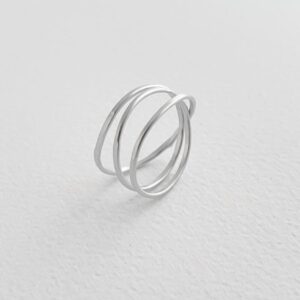 Gala Triple Ring Silver