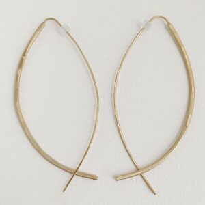 Gala Xl Hoop Earrings gold