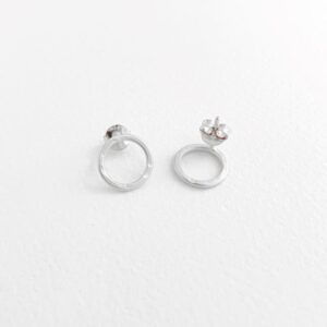 Insieme circle earrings Silver