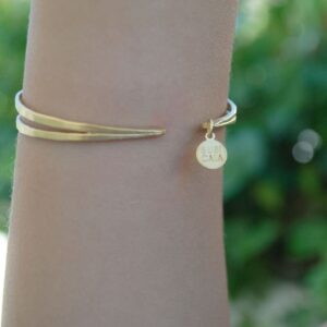 Kam Double bangle gold lady