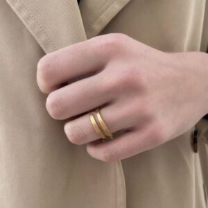 Kam Open Ring Gold Lady