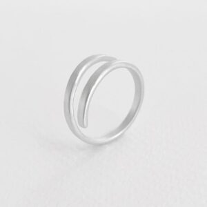 Kam Open Ring Silver
