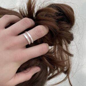 Kam Open Ring Silver Lady