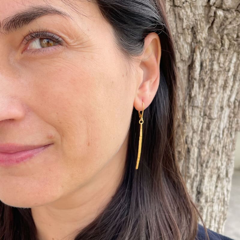 Kam-Pendant-earrings-gold-lady Kam Pendant earrings gold lady