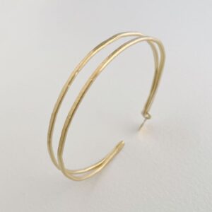 Kam double Bangle gold
