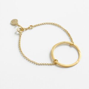 La Cala L Circle Bracelet Gold