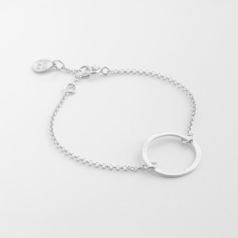 La-Cala-M-Circle-Bracelet-Silver La Cala M Circle Bracelet Silver