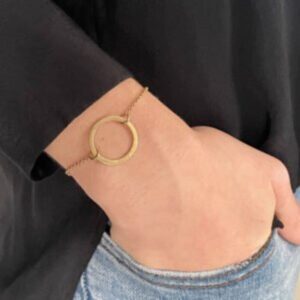La Cala M Circle Bracelet gold Lady