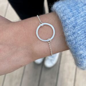 La Cala M Circle Bracelet silver Lady