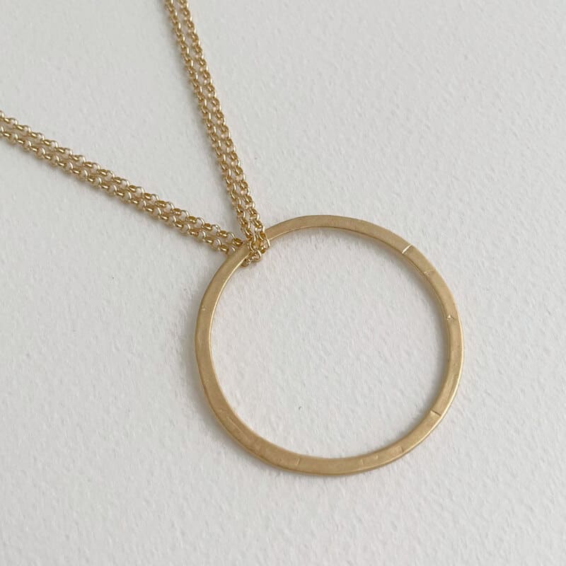 La-Cala-M-Long-Circle-Necklace-Gold La Cala M Long Circle Necklace Gold