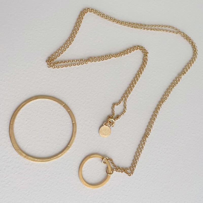 La-Cala-M-Long-Circle-Necklace-Gold La Cala M Long Circle Necklace Gold