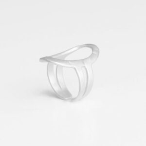 La Cala Oval Ring Silver