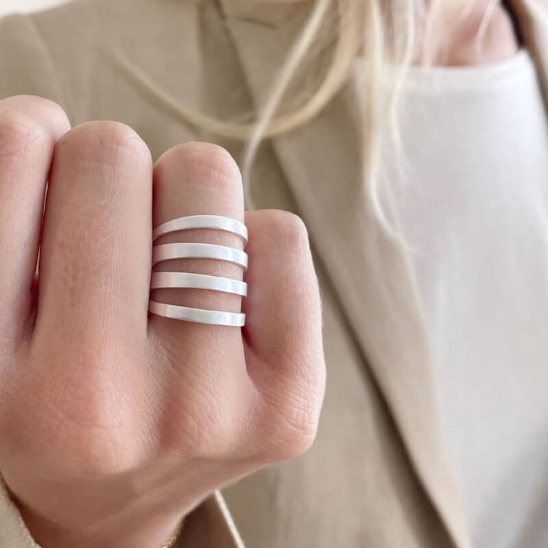 Los Cala Ring Silver Lady