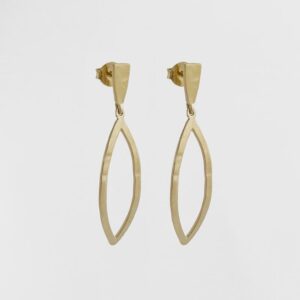 Maria L Pendant Earrings gold