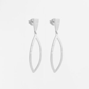 Maria L Pendant Earrings silver