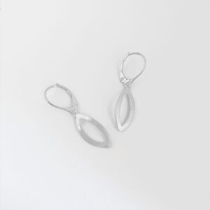 Maria M Hippies Earrings Silver