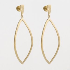 Maria XL Pendant Earrings gold