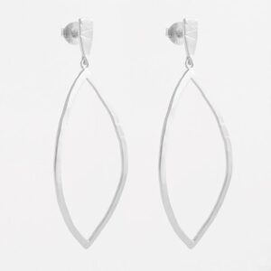 Maria XL Pendant Earrings silver