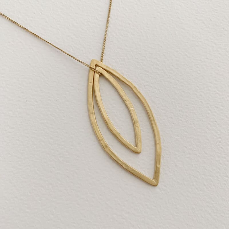 Maria-double-pendant-gold Maria double pendant gold