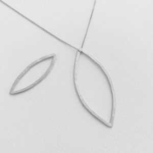 Maria double pendant silver