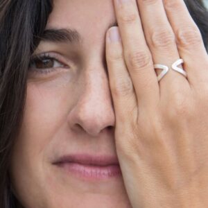 Maria open Ring Silver Lady