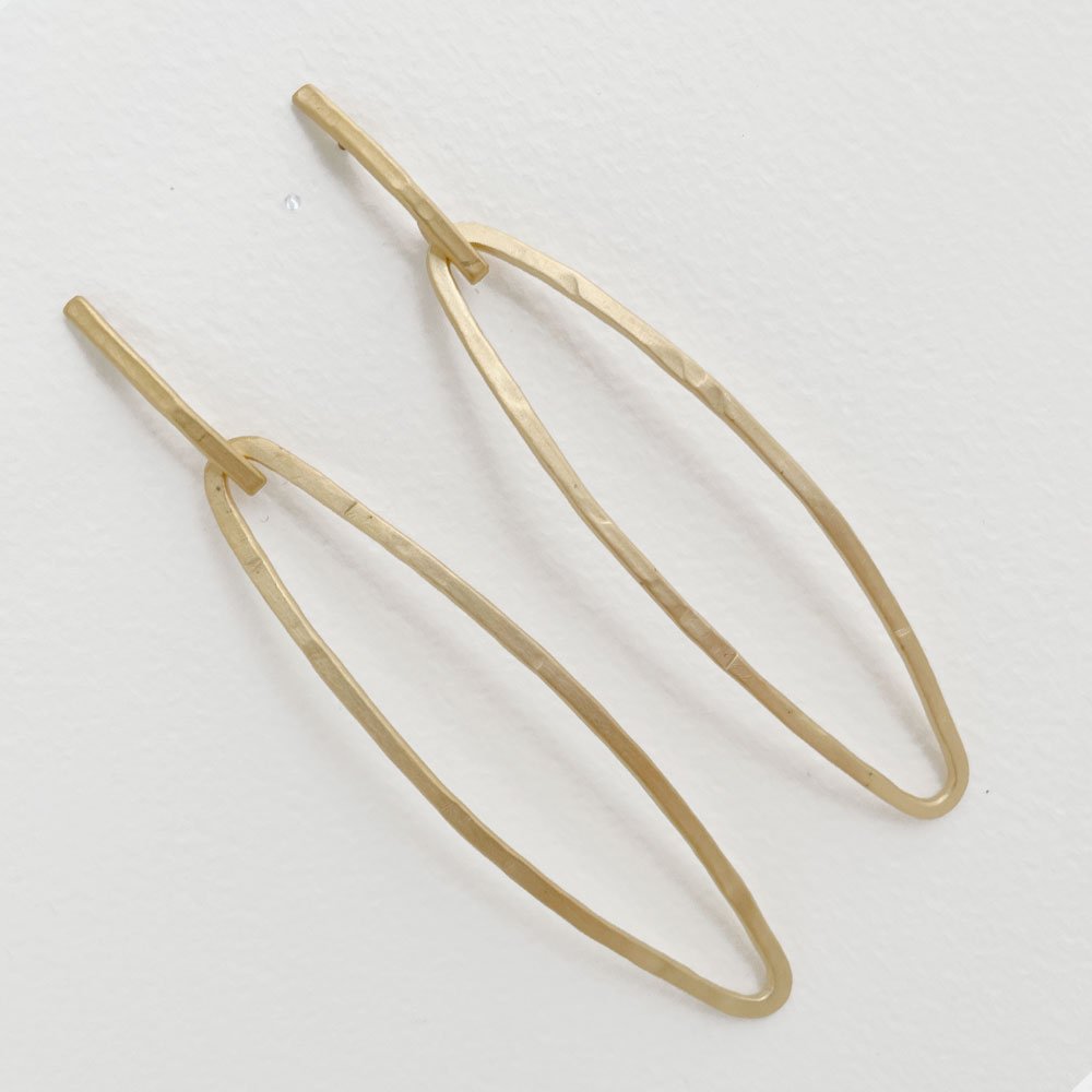 Marine-L-Pendant-Earrings-Gold