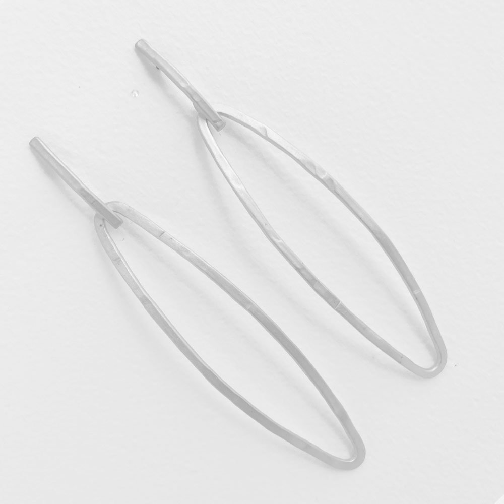 Marine-L-Pendant-Earrings-Silver