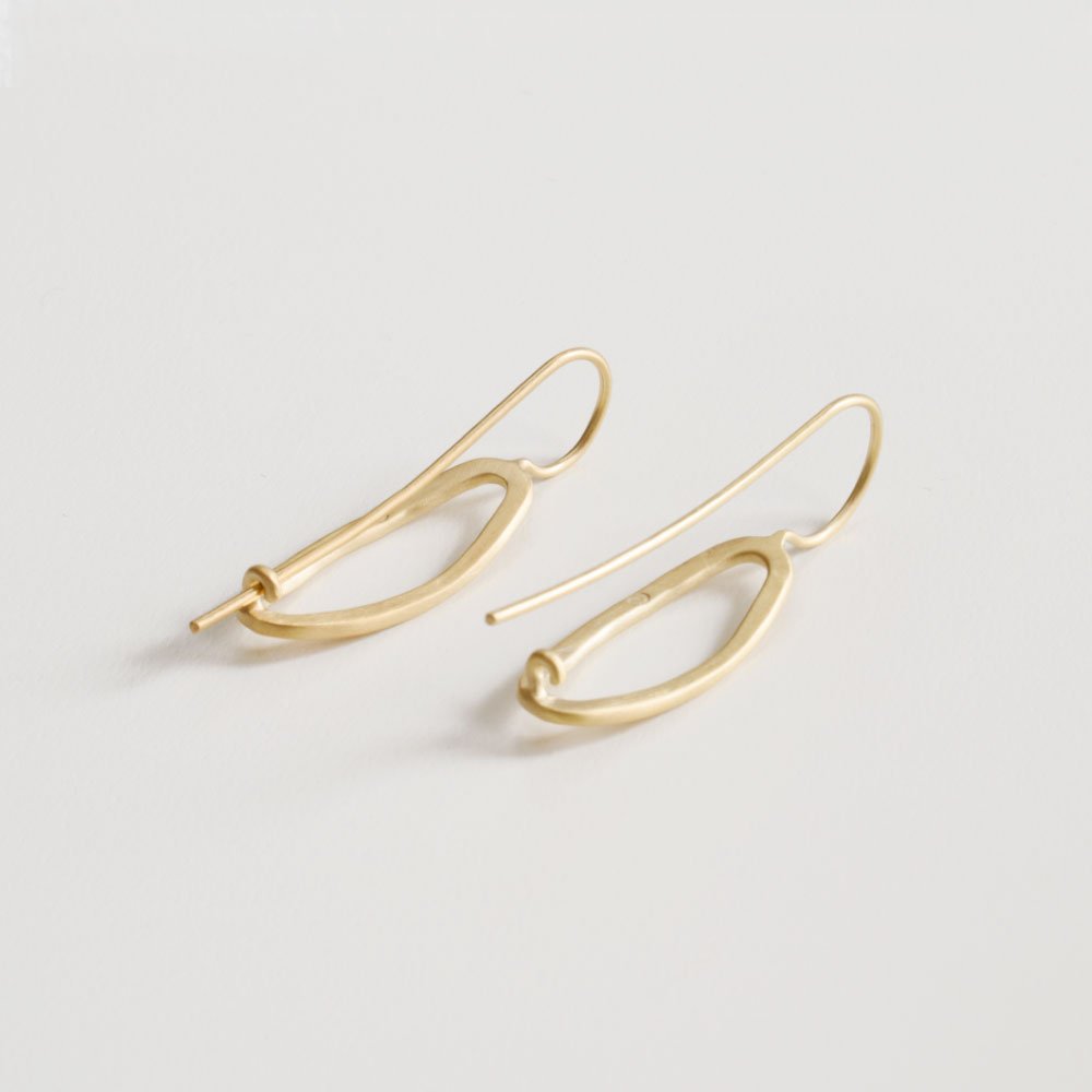 Marine-M-Hippies-Earrings-Gold