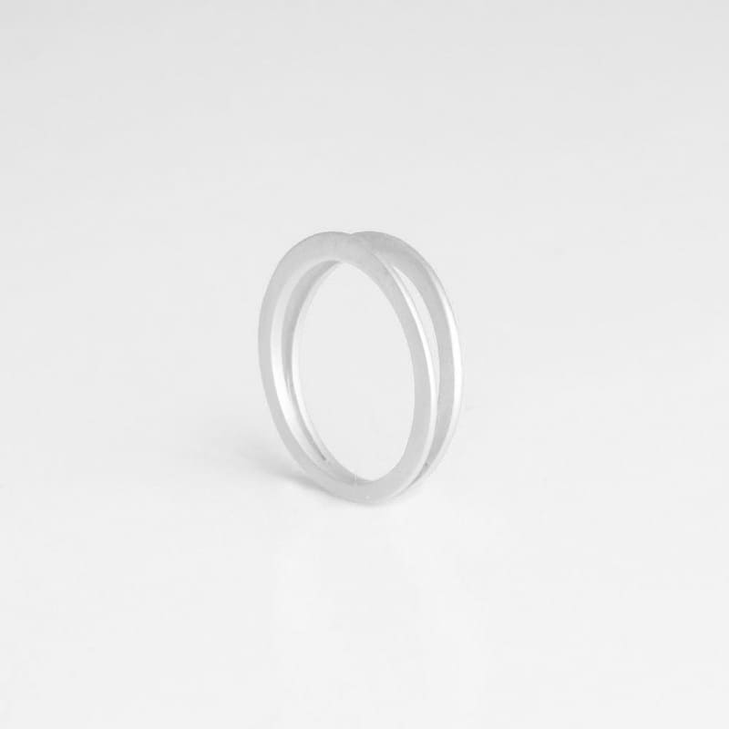 Mir-Double-Ring-Silver Mir Double Ring Silver
