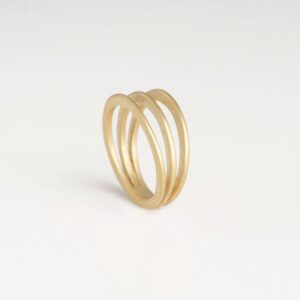 Mir Triple Ring Gold