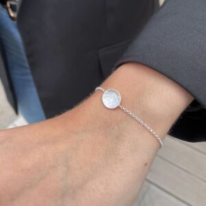 Moon S Bracelet silver lady
