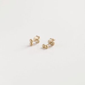 Nina Double Earrings Gold