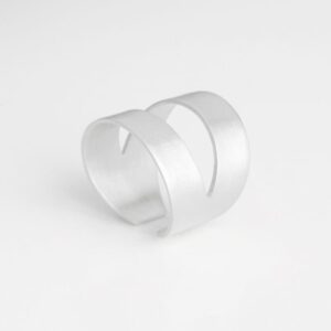 Nina two parts ring silver