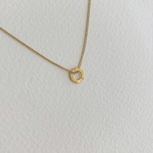 One Soul Supermini Circle Pendant Gold