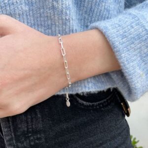Rock and Soul Chain Bracelet Silver lady