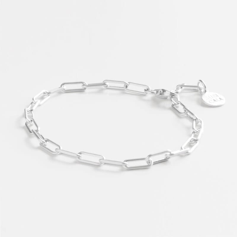 Rock-and-Soul-Chain-Bracelet-Silver Rock and Soul Chain Bracelet Silver