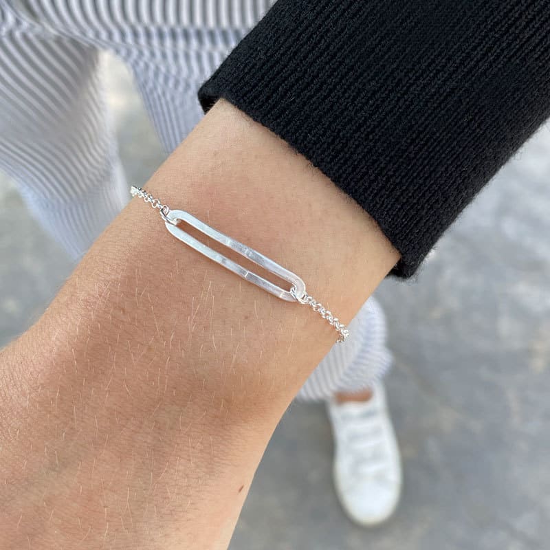 Rock-and-Soul-M-Bracelet-Silver-Lady Rock and Soul M Bracelet Silver Lady