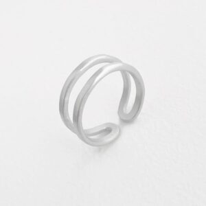 Rock and Soul Ring Silver