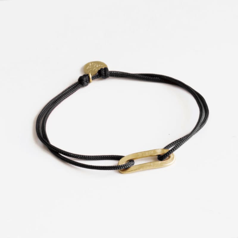Rock-and-Soul-S-Nylon-Bracelet-Gold Rock and Soul S Nylon Bracelet Gold