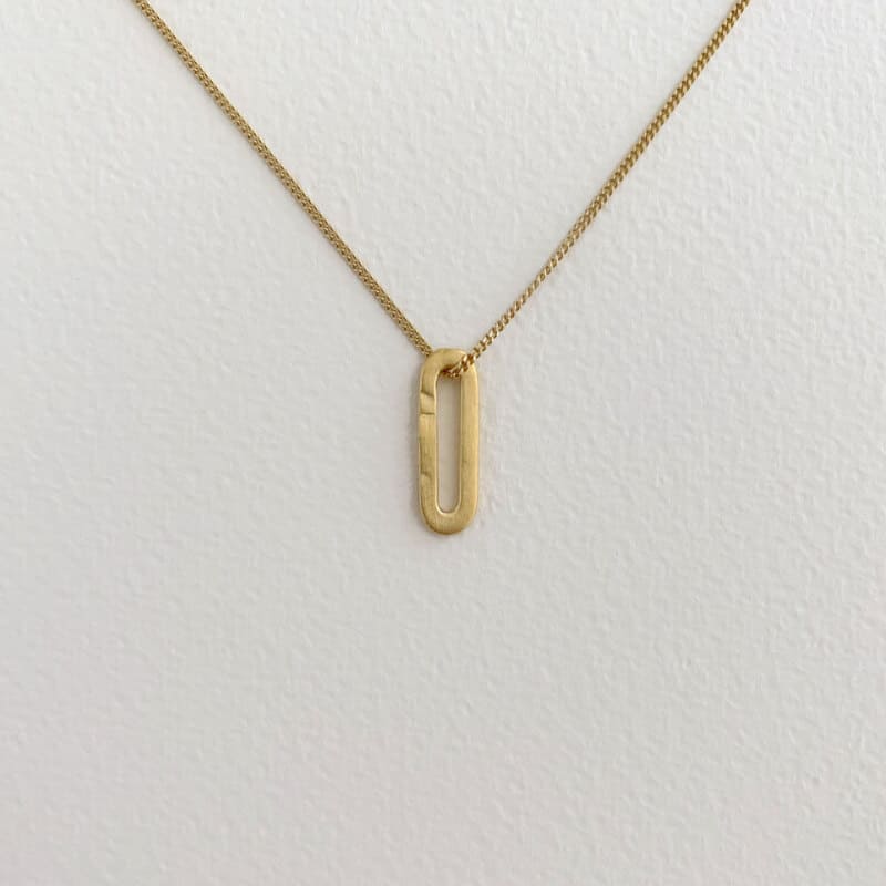 Rock-and-Soul-S-Pendant-Gold Rock and Soul S Pendant Gold